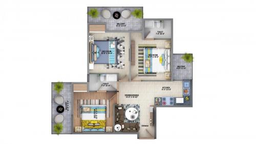 ADORE-72-HOUSING-3-BHK-ISO-TOP-VIEW-min-scaled